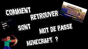 Minecraft est une marque déposée de mojang synergies ab. Tuto Comment Retrouver Son Mot De Passe Minecraft Youtube