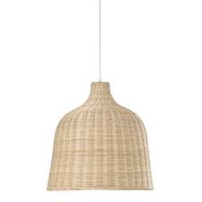 Suspension Tressee En Osier D 51 Cm Irina Vintage Wicker Furniture Vintage Wicker Painted Wicker