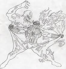 During the fight, gwen is shown to be able to use her symbiote to fight off eddie but eddie reabsorbs his symbiote along with the carnage symbiote rendering gwen stacy an average girl. Venom Carnage Spiderman Coloring Pages Novocom Top