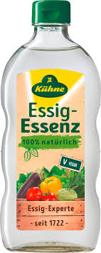Ethylalkohol landwirtschaftlichen ursprungs, gewonnen wird.bei der fermentation wandeln essigsäurebakterien den im branntwein enthaltenen alkohol aerob (d. Kuhne Essig Essenz 0 4 L Dauerhaft Gunstig Online Kaufen Dm De