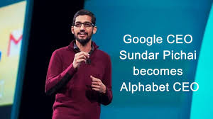 Herr hildinger, sie sind seit anfang august ceo der alphabet fuhrparkmanagement gmbh. Pichai Becomes Alphabet Ceo As Google Co Founders Step Down