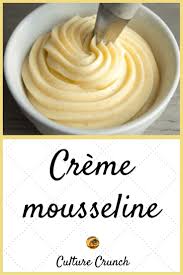 Creme Mousseline La Recette Facile Creme Facile La Mousseline Recette Recette Creme Patissiere Recette Creme Dessert Creme Pour Gateau
