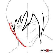 His former wife, dina, was turned into a titan by marley's military and sent to paradis island. How To Draw Eren Jaeger Half Human Half Titan Sketchok