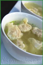 Soupe Won Ton Soupe Won Ton Recettes De Cuisine Cuisine Asiatique