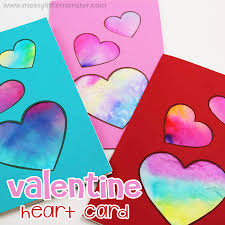 You can then send it as an online ecard to your friends and family, or even print them on some nice. Valentine Heart Card A Fun Heart Craft For Preschoolers Messy Little Monster