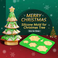 Natalie and team use their extensive knowledge of baking and cake decorating to test and select the very best cake decorating supplies for home and bakery. 3d Christmas Tree Silicone Cake Diy Chocolate Baking Tray Ice Cubes Mould China Christmas Gifts And Christmas Tree Price Made In China Com