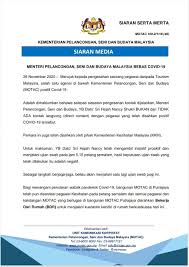 Design baju korporat ready made berwarna putih dan merah. Motac A Twitter Siaran Media Yb Menteri Pelancongan Seni Dan Budaya Malaysia Bebas Covid 19 26 November 2020 Mymotac Malaysiatrulyasia Cuticutimalaysia Malaysianvisitmalaysia Malaysiadestinasikita Malaysiadestinasiselamat