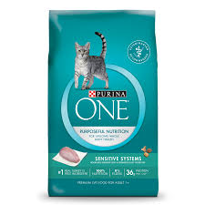 Purina One Natural Dry Cat Food Sensitive Skin Stomach Formula 7 Lb Bag Walmart Com Kitten Food Best Cat Food Cat Food