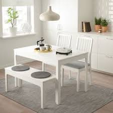 Ekedalen Bank Weiss 105x36 Cm Ikea Deutschland Ikea Stuhlkissen Weisse Stuhle