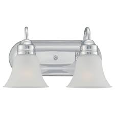 Sea Gull Lighting Gladstone 2 Light Chrome Vanity Fixture 44851 05 The Home Depot