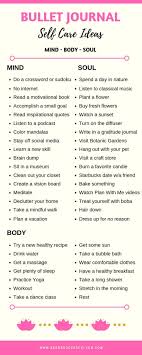 Pin On Self Care Mindfulness Bullet Journal