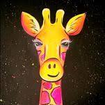 Glow Giraffe Sunday Funday