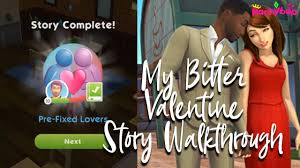 Valentine's day, ah, what a magical time of year. The Sims Mobile My Bitter Valentine Story Walkthrough Youtube