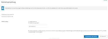 A canonical name (cname) record is used in the domain name system (dns) to create an alias from one domain name to another domain name. Cname Eintrag Fur Ihre Domain So Konnen Sie Ihn Andern Strato