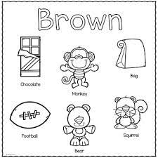 Welcome to our popular coloring pages site. The Color Brown Printable Activities By The Confetti Teacher Tpt Preschool Colors Printable Activities Learning Colors