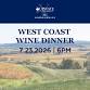 West Coast Wine Dinner — Normanside