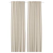 Ordensfly Curtains 1 Pair White Beige 57x98 Ikea Beige Curtains Living Room Curtains With Blinds Curtains