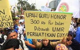 Rencananya, akan disalurkan untuk subsidi gaji/upah bagi guru honorer dan tenaga pendidik, baik di lingkup kemendikbud maupun kemenag, kata ida di. Tenaga Honorer K2 Pati Minta Diangkat Jadi Pegawai Pemerintah