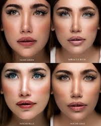 لنز رنگی چشم candy gray برند see vision