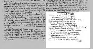 Mapping Keats S Progress 5 May 1816 To Solitude Keats S First Published Poem Leigh Hunt S Liberal Spirit Of Thinking The Examiner The Possibilities Of A Literary Life