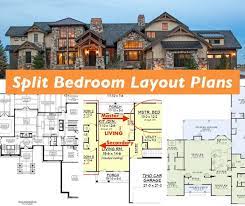 The best single story house floor plans. Why Consider Split Bedroom Layout For Your New Home