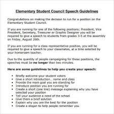 Salutatorian Speech Example 5 Student Council Speech Examples Student Council Speech Essay Examples