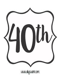40th Birthday Banner With Picture Free Printable Black And White Banner Letters Swanky Design Company Printable Banner Letters Banner Letters Free Printable Banner Letters