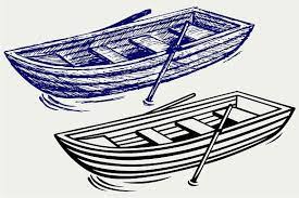 Wooden Boat Side View Svg Boat Art Boat Illustration Wooden Boats
