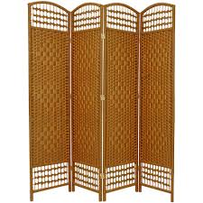 5 foot tall room divider screen. Oriental Furniture 5 1 2 Ft Tall Fiber Weave Room Divider Light Beige 4 Panel Walmart Com Walmart Com