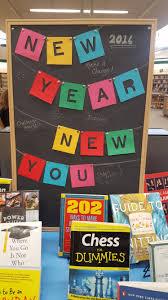 New Year New You Library Display Library Displays Library Decor School Library