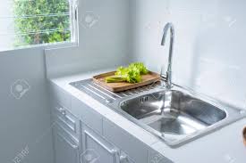 Home hardware's got you covered. Modern Kitchen Metal Faucet And Metal Kitchen Sink Stock Photo Picture And Royalty Free Image Image 129291939