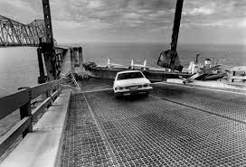 The new bridge was made on april 20 1987. Florida Memory Sunshine Skyway Bridge Accident