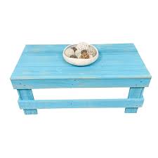 I have to admit to having a mild obsession with rub on furniture transfers. Coastal Turquoise Barnwood Coffee Table Walmart Com Walmart Com