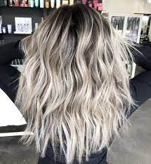Pin By Eirini Sdrega On Blonde In 2020 Blonde Hair With Roots Dark Roots Blonde Hair Hair Color Trends