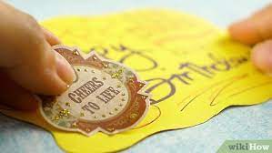 What could be a better way to make a card like this? How To Make A Simple Handmade Birthday Card 15 Steps