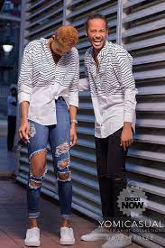 Wedding shirt, dress shirt, cotton shirt closure type: Designer Yomi Makun Unveils His First Ever Unisex Shirt Collection For Clothing Brand Yomi Casual Bellanaija