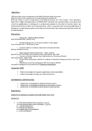 resume of a cleaner