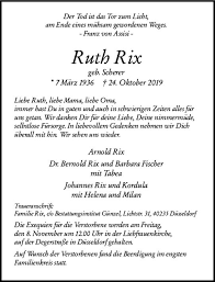 Rix.gg esports valorant and rocket league teams. Traueranzeigen Von Ruth Rix Www Vrm Trauer De