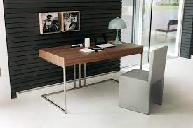 Contemporary writing desk with modern design just like one for computer office has many fine features with sleek lines and functionality. Best Home Office Desk Design Novocom Top
