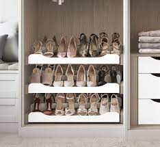 Getting organised means less time digging for fashion in your wardrobe, and more time optimizing your outfit. Wardrobe Shoe Rack Wardrobe Storage Ideas Hammonds