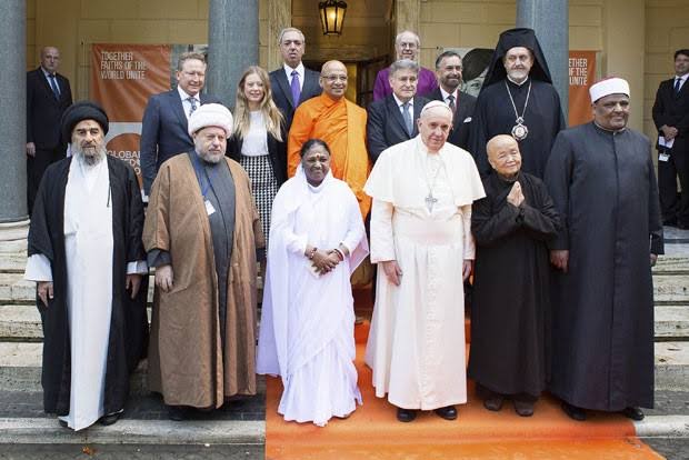 Resultado de imagem para grandes lideres mundiais e o papa