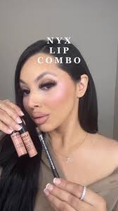 Affordable Nude Lip Combo Tutorial with NYX Cosmetics Products