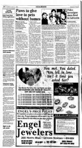 We did not find results for: The Kokomo Tribune From Kokomo Indiana On January 21 1999 Page 4