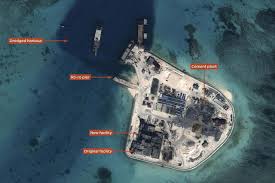 Asked if the chinese continue construction activities on the artificial islands, lorenzana answered yes. China Expands Island Construction In Disputed South China Sea Wsj