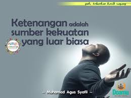 Ketenangan Adalah Sumber Kekuatan Yang Luar Biasa Doa Motivasi Ketenangan