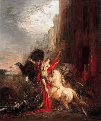 French painter gustave moreau portrays the culminating scene in the narrative, when hercules lets the raging horses loose on their own master. Diomedes Devorado Por Sus Caballos Diomedes Devoured By His Horses By Gustave Moreau 1826 1898 France Reproductions Gustave Moreau Wahooart Com