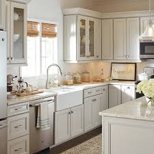 Chalk paint kitchen cabinet refresh opening one cupboard, then adding chalk paint and new hardware left these cabinets looking lovely. How To Choose Cabinet Makeover Or New Cabinets The Home Depot