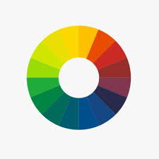 Ici Paint Catalogue Color Wheel Chart With Names Of Colors