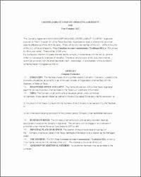 9 Texas Llc Operating Agreement Template Ideas Agreement Limited Liability Company Templates