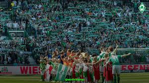 The students took the name werder from the german word for river peninsula, which described the riverside field on which they played their first football games. Sv Werder Bremen En On Twitter Sv Werder Bremen Founded 1899 Stadium Wohninvest Weserstadion Bundesliga Titles 4 Nickname Die Grun Weissen Record Goal Scorer Claudio Pizarro To All